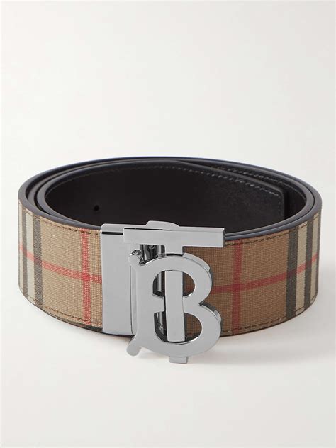 burberry classic leather belt